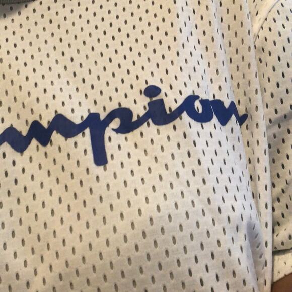 CHAMPION Reversible Perforated White T shirt - Picture 2 of 4